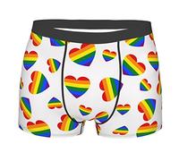 Ahdyr Calzoncillos bóxer LGBT Gay para Hombre