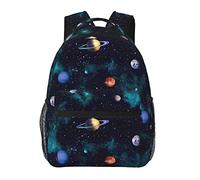 Ahdyr Cool Universe Space Galaxy Art Mochila Poliéster duradero Antirrobo Mochila multiusos Mochila de viaje y deporte de gran capacidad Mochila con bolsillos laterales