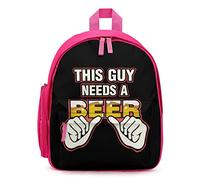 Ahdyr Este chico necesita una cerveza Mochila unisex Bolso de hombro ligero para computadora portátil Mochila informal Bolsas al aire libre