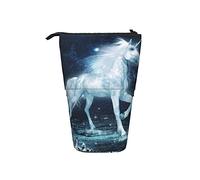 Ahdyr Estuche para lápices Magic Unicorn Horse Pen Soporte telescópico Papelería Soporte de Almacenamiento Bolsa Útiles Escolares para Estudiantes Artista Oficina Enfermera