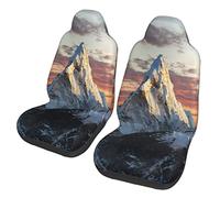 Ahdyr Fundas de Asiento de Coche Mountain-Nepal-Everest, Protector Universal de Asientos Delanteros para Coche, sedán SUV, camión