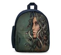 Ahdyr Mitología Medusa Mochila unisex Bolsa de hombro ligera para computadora portátil Mochila causal Bolsas al aire libre
