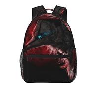 Ahdyr Mochila ligera para acampar, negocios, caminar, ciclismo, gran capacidad, antirrobo, multiusos, mochila, universo, galaxia, lobo mágico, en el espacio, arte, gimnasio, senderismo al aire libre