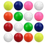 AHEJIOO Bola de Golf, 16 Pelotas de Golf de Espuma para Mini Golf