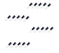 AHELECTRO, Condensadores Electrolíticos, 10µF, 10mf 50V, 20 Unidades