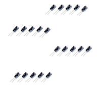 AHELECTRO, Condensadores Electrolíticos Polarizados 330uF 16V, Pack de 20 Unidades