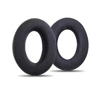 AHG Almohadillas de repuesto para auriculares Senn HD545 HD565 HD580 HD600 y HD650 (HD600-HD650-HYBRID, negro)