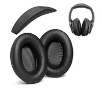 AHG - Almohadillas de repuesto SoundTrue AE2 y almohadilla para diadema SoundTrue AE2 compatible con auriculares Bose Soundtrue Around Ear 2 / Bose Soundtrue AE2 (negro). (No compatible con ningún