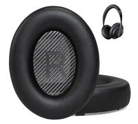 AHG NC 700 - Almohadillas de Repuesto compatibles con Auriculares Bose nc700/auriculares Bose 700 con cancelación de Ruido (Negro). Piel sintética Grosor Extra | Espuma viscoelástica