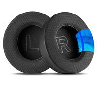 AHG Premium Cool Gel Space Q45 - Almohadillas para los oídos/núcleo de sonido Q45 compatibles con auriculares Anker Soundcore Space Q45 (negro), gel refrigerante, malla transpirable, espuma de alta