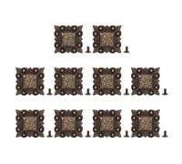 Ahgsup 10 Juegos de Remaches de Cuero de 31 Mm con Tornillos PH de 7 Mm, Remaches Decorativos de Aleación de Zinc Resistentes para Manualidades, Cinturones, Bolsos, Reparación de