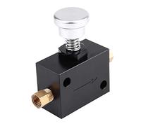 Ahgsup Bloqueo de Freno Manual Line Lock, Bloqueo de Estacionamiento | Frenos de Disco o Tambor con Ajuste NPT de 1/8 pulg., Anillo de Sellado Adicional