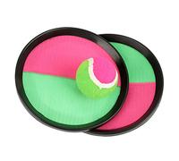 Ahgsup Juego de Lanzar y Atrapar Pelota, Juguete Deportivo para Niños, Juguete para Jugar Al Aire, Actividad en la Playa, Juego de Pelota de Remo, ABS, Coordinación Mano-Ojo, Correa