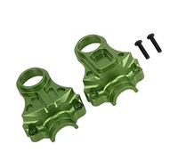 Ahgsup Juego de Yugo Diferencial de Aleación de Aluminio para 1/10 Piezas de Actualización de Automóvil con Control Remoto Material Duradero de Alta Resistencia 2 Piezas (Verde)