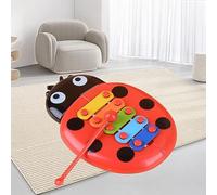 Ahgsup Juguete Musical Educativo Portátil para Golpear a Niños Bebés con Plástico de Volumen Ajustable (Embalaje de Placa de succión)
