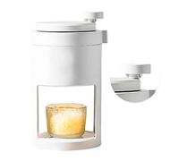 Ahgsup Máquina Manual de Conos de Nieve con Cuchillas de Acero Inoxidable | Fácil de usar, limpieza rápida, ideal para uso doméstico, elabora granizados, materiales saludables