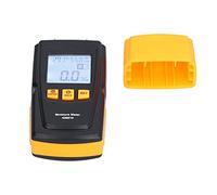 Ahgsup Medidor de Humedad con Bloqueo de Datos, Probador de Madera Portátil | Métodos de corrección de 4 especies, compensación de temperatura ambiente, pantalla LCD grande, material ABS duradero
