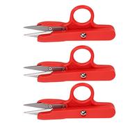 Ahgsup Tijeras para Hilo, Hoja Incisiva de Acero Inoxidable, Fácil Corte para Costura Doméstica, 3 uds.