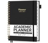 AHGXG Agenda académica 2026-2027, julio de 2026 a junio de 2027, semanal y mensual, 8.5 x 11 pulgadas, para mujeres, profesores, estudiantes, escuela, pestañas de 12 meses, cubierta de plástico