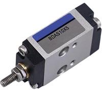 AHHQD Cilindro de aire movimiento precisión BDAS10X5 - Diámetro 10 mm, carrera 5, dispositivo neumático industrial for automatización y fabricación .0622