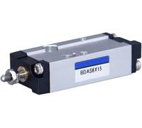 AHHQD Cilindro neumático compacto BDAS6X15 - Diámetro de 6 mm, carrera 15, mini actuador energía neumática industrial for automatización y fabricación .0621