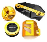 AHHQD Compatible con Z900 2017-2024 2020 2021 2022 2023 Protector de tapa llenado aceite del depósito maestro cilindro líquido frenos motocicleta Z 900 .1127