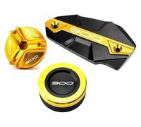 AHHQD Compatible con Z900 2017-2024 2020 2021 2022 2023 Protector de tapa llenado aceite del depósito maestro cilindro líquido frenos motocicleta Z 900 .1127