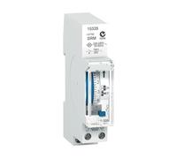 AHHQD Interruptor horario mecánico Acti 9 - Temporizador de 24 horas Sin función memoria for una programación eficiente .0416