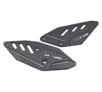 AHHQD Protector de reposapiés cubierta decorativa compatible con MT 03 25 YZF R3 R delantero pedal clavija accesorios motocicleta .1121