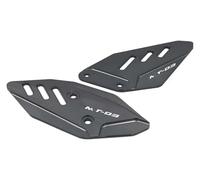 AHHQD Protector de reposapiés cubierta decorativa compatible con MT 03 25 YZF R3 R delantero pedal clavija accesorios motocicleta .1121