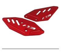 AHHQD Protector de reposapiés cubierta decorativa compatible con MT 03 25 YZF R3 R delantero pedal clavija accesorios motocicleta .1121