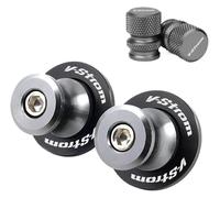 AHHQD Tornillos for soporte deslizante de bobinas brazo oscilante motocicleta M8, tapas válvula neumático Vstrom compatibles con V-Strom 650 DL 250 1000 1050 Vstrom650 .0102