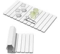 Ahhzyys Alfombra de Secado de Piedra 40 * 30cm de Cocina Absorbente sin Deslizamiento, Plegable para Fregadero y encimera (seco rápido)