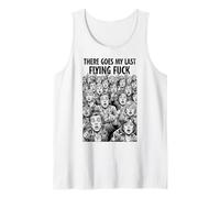 Ahí va mi último Vuelo Mierda Gracioso Sarcástico Rude Crowd Camiseta sin Mangas