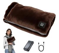 Ahigh Calentadores de manos recargables, calentadores de manos eléctricos de 10000 mAh con calefacción de fibra de carbono, 3 ajustes, esencial para caza, calentador de manos de golf, para aliviar el