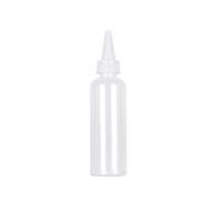 AHIOJEGX Botella exprimible Botellas vacías de pegamento plástico PE, 30/60/100ml, con tapas atornilladas, exprimidor tinta líquida, cuentagotas aceite, contenedor pigmento(14 X 4 X 4)