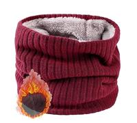 AHIOJEGX Braga Cuello Bufanda cálida tejida for invierno y otoño, Bandana for mujer, bufanda sólida de lana, diadema for hombre, for el cuello, chal, máscara esquí, capucha for bicicleta(B10)