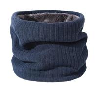 AHIOJEGX Braga Cuello Bufanda de invierno for hombre, Bandana con anillo lana, bufanda lisa cálida tejida, calentador cuello for mujer, pañuelo caliente Cachemira gruesa, máscara esquí(3)