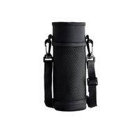 AHIOJEGX Funda termica Botella Agua Outdoor Portable Sports Water Bottle Bag Crossbody Water Cup Bags Multipurpose Insulation Cup Cover(Black)