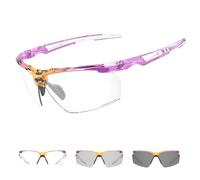 AHIOJEGX Gafas Ciclismo Photochromic Sunglasses Cycling Glasses Bike Running Man Sun Bicycle Sports Road Eyewear For Women Cycle Goggles(06)