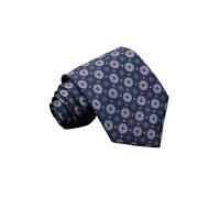 AHIOJEGX Hombre de Corbata Corbata de Seda de Moda for Hombre, 7,5 cm, Suave, novedosa, Color Azul, Verde y Naranja, Corbata de Lazo con Estampado Floral de Lunares, Regalo de Boda y Negocios(33)