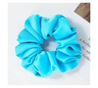 AHIOJEGX - Pañuelo de pelo para mujer, de gran tamaño, de goma para niñas, elásticos, elástico para cola de caballo, satén liso, accesorios para el cabello para mujer(D)