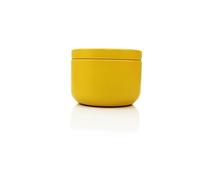 AHIOJEGX Vasos para Velas 9 latas de Metal Redondas for Velas, Botes for Velas, tarros for Hacer Velas, latas de Incienso con Aceite Esencial de 50 ml, Caja de Viaje(Yellow)