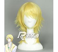 AHJSN LoveLive! Love Live Eli Ayase Wigs - Peluca de pelo sintético resistente al calor + gorro de peluca