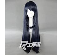 AHJSN Se aplica a Circle of Reincarnation Ageha Wigs Cosplay Disfraz Long Straight Blue High Temperature Fiber Hair peluca