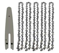 Ahjyym Cadena de sierra 6" for mini motosierra, cadenas acero for motosierras, eléctricas, 37 nudos, 18 cuchillas, accesorio repuesto for ,1203