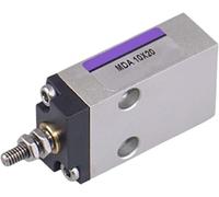 Ahjyym Cilindro neumático industrial MDA10X20 - Diámetro de 10 mm, carrera 20, actuador movimiento lineal alto rendimiento .0424