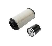 AHL 1 Juego de Filtro de Aire y Filtro de Aceite Apto for 7080595 2520799 3084963 2530009 ATP500 Hawkeye400 Magnum325 500 Ranger 425