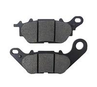 AHL 1 par de pastillas de freno delanteras de motocicleta FA464 Compatibles con YAMAHA YBR125 3D92/9 2007-2011 YBR 125 Custom 2008-2016