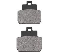 AHL 1 par de pastillas de freno trasero de motocicleta FA425 Compatibles con PIAGGIO MP3 250cc EFi 12 rear wheel 2006-2008/X8 250 ie 2005-2007/X9 250 2005-2007/Beverley 500 2006